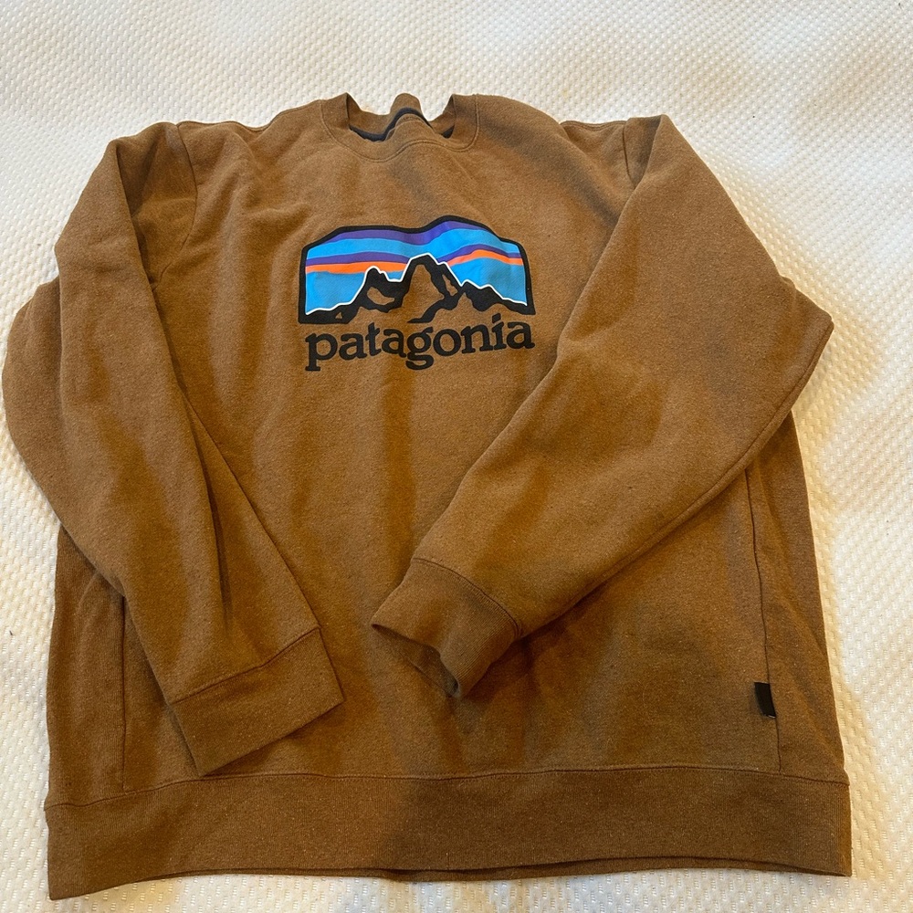 Patagonia Brown Men's Crewneck